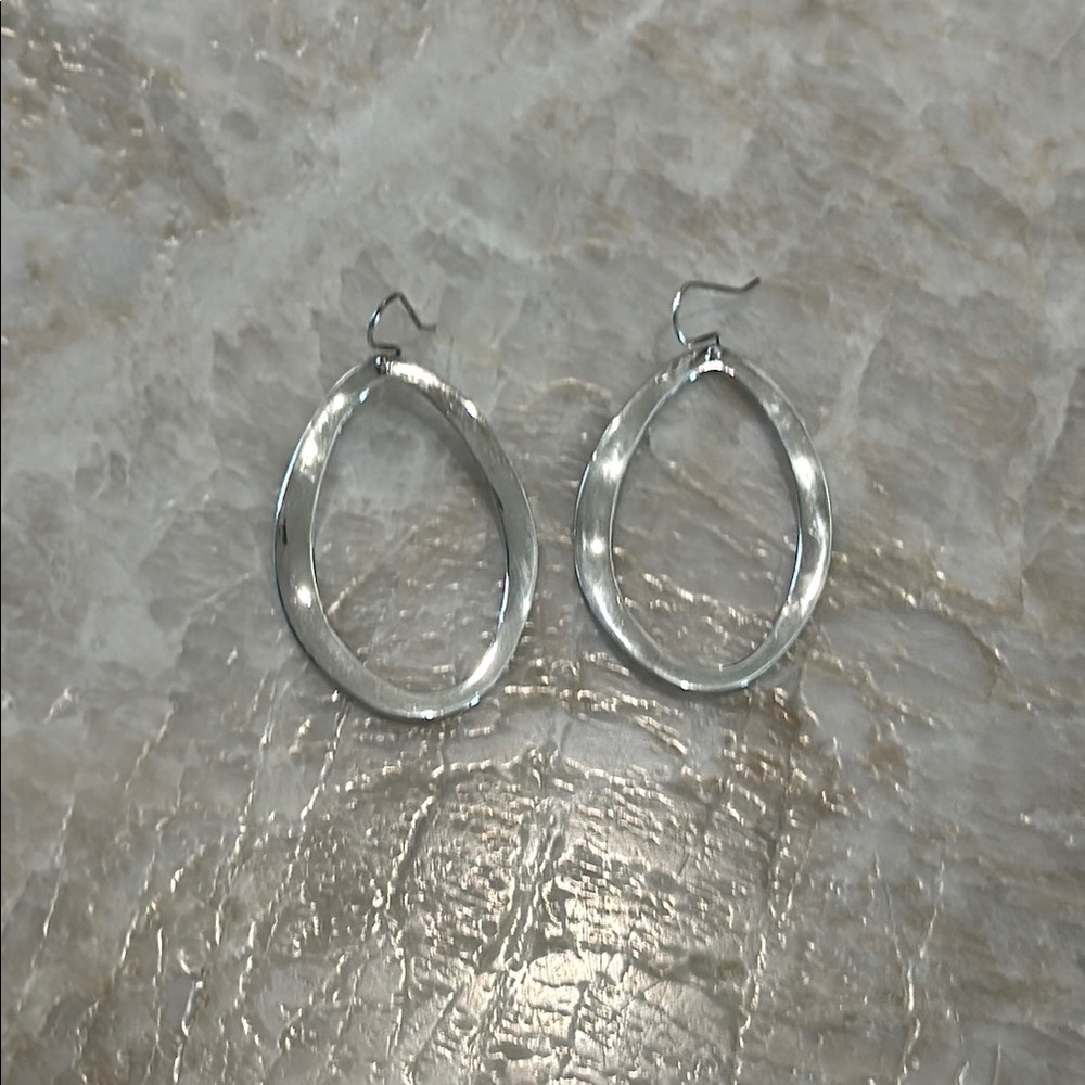 Ippolita Wavy Classico Silver Oval Drop Earrings